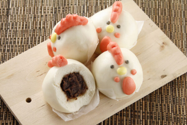 小雞包(紅豆)  (素)