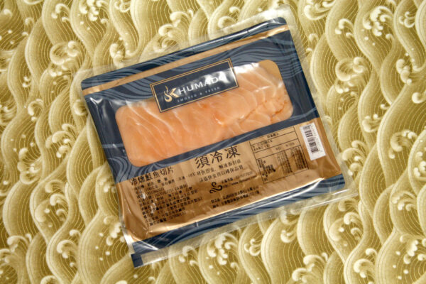 冷燻鮭魚切片