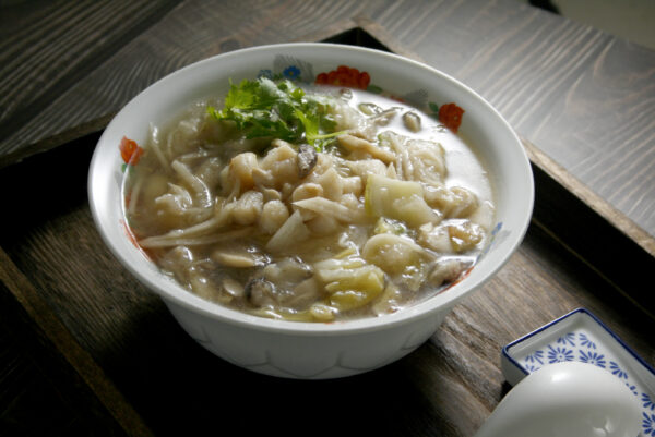 鮑魚干貝羹