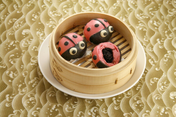 瓢蟲包(芝麻紅豆) (素)