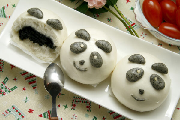 熊貓包(紅豆 芝麻)(素)