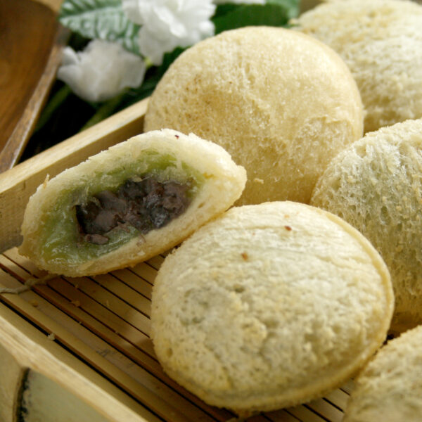 抹茶紅豆餅 (素)