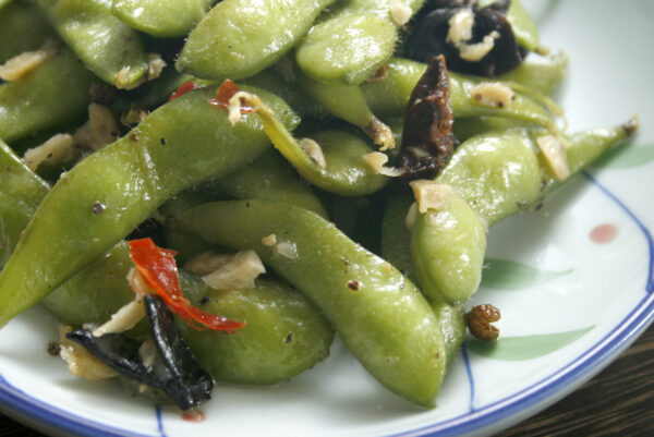 毛豆莢 (素 黑胡椒)