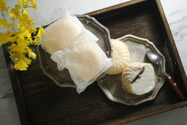 漢堡冰（香草紅豆）